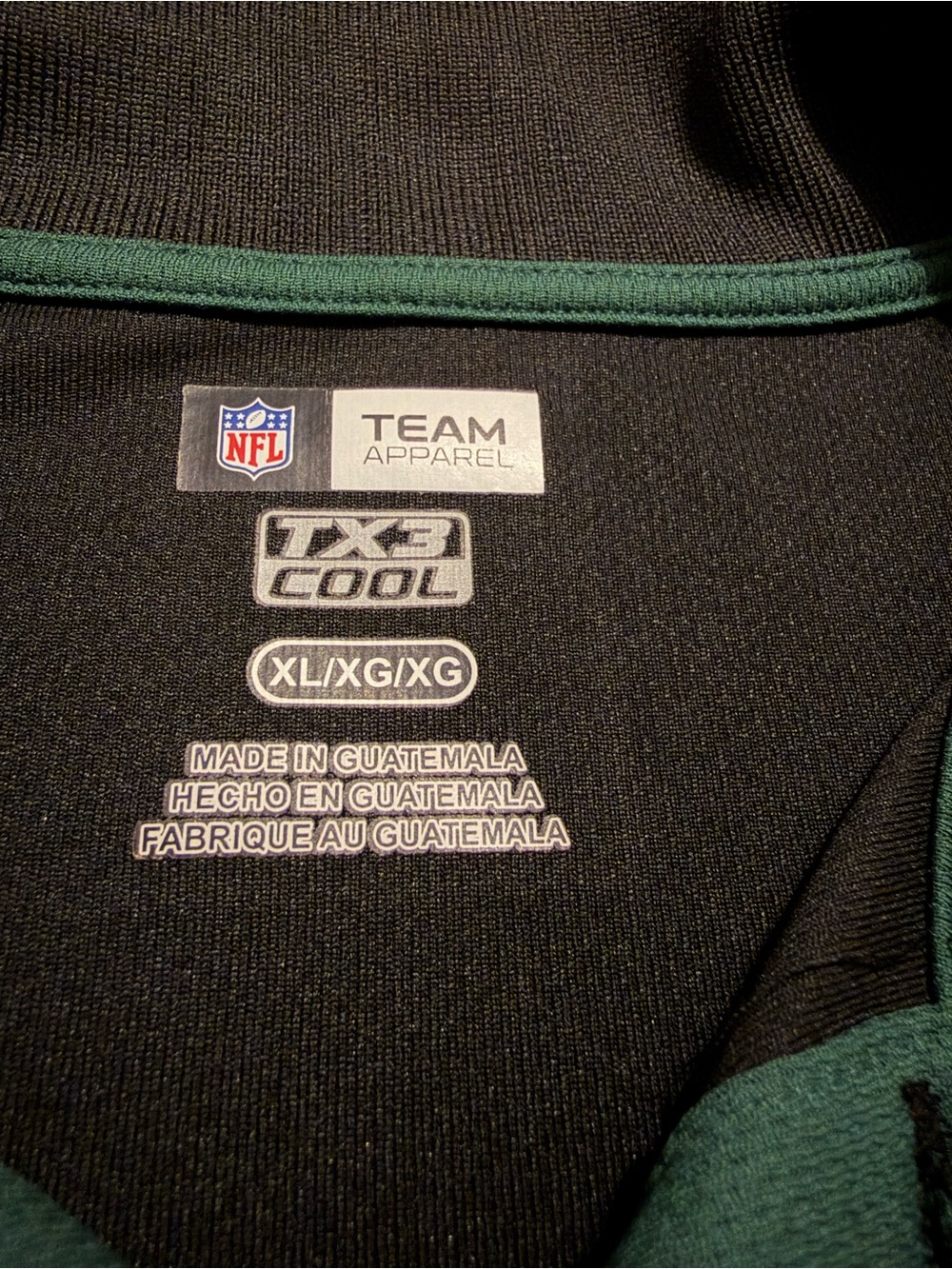NFL Green Bay Packers Men's Black Performance Polo Shirt XL - Picture 6 of 9